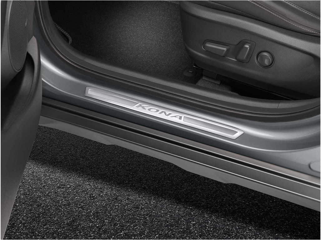 Einstiegsleisten Edelstahl 4er Set für Hyundai KONA SX2 Elektro neu