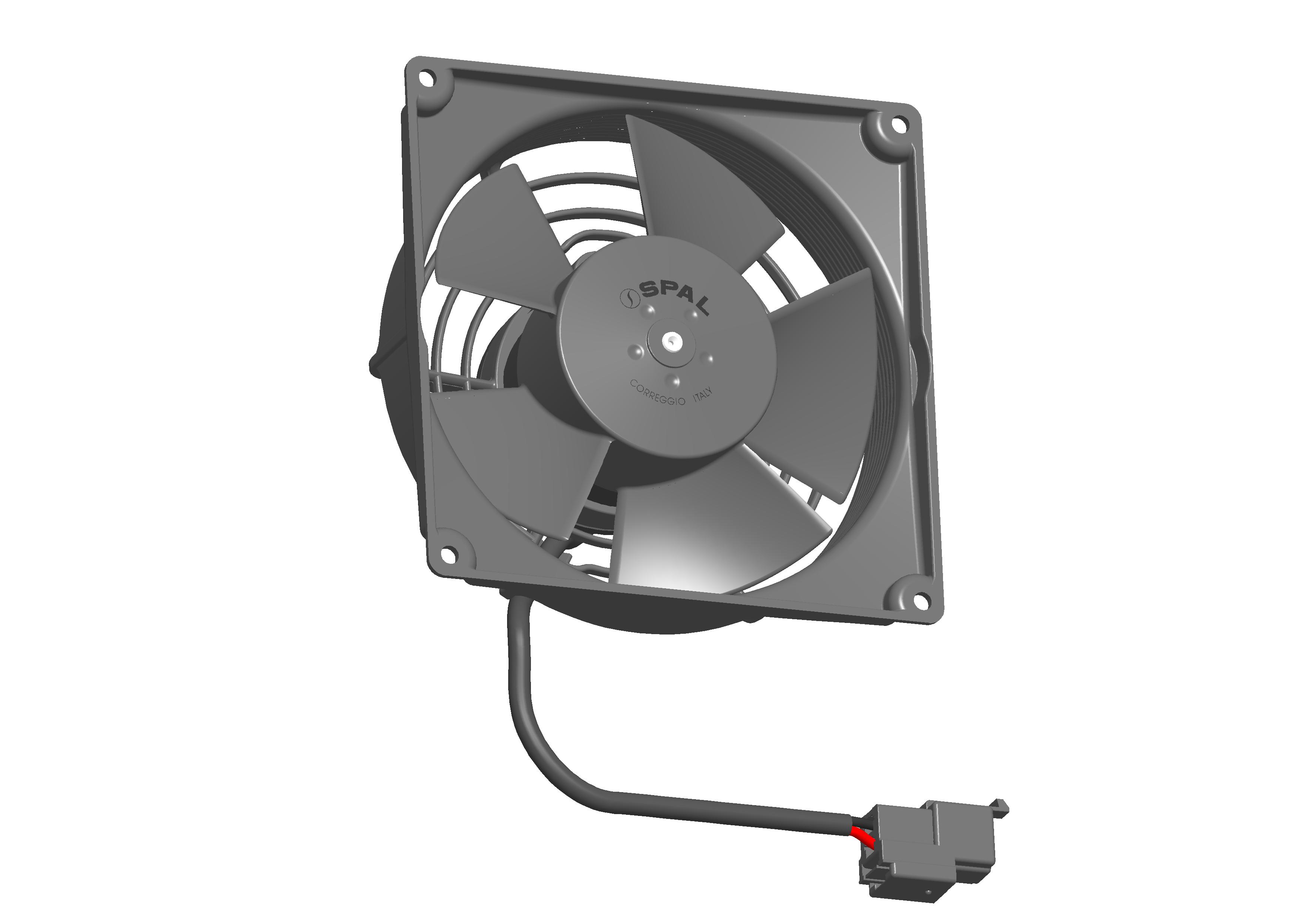 SPAL Lüfter VA69A-A101-87A 115mm 12V saugend 400 m³/h Kühlerlüfter
