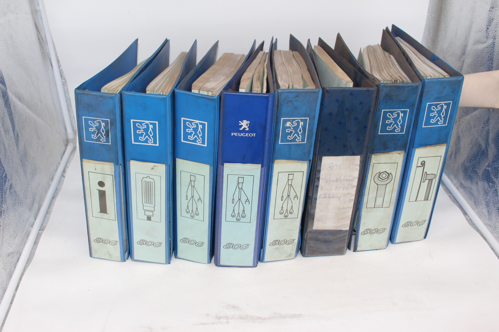 Peugeot 806 Werkstattordner - Originale Reparaturanleitung, Schaltpläne & Handbücher