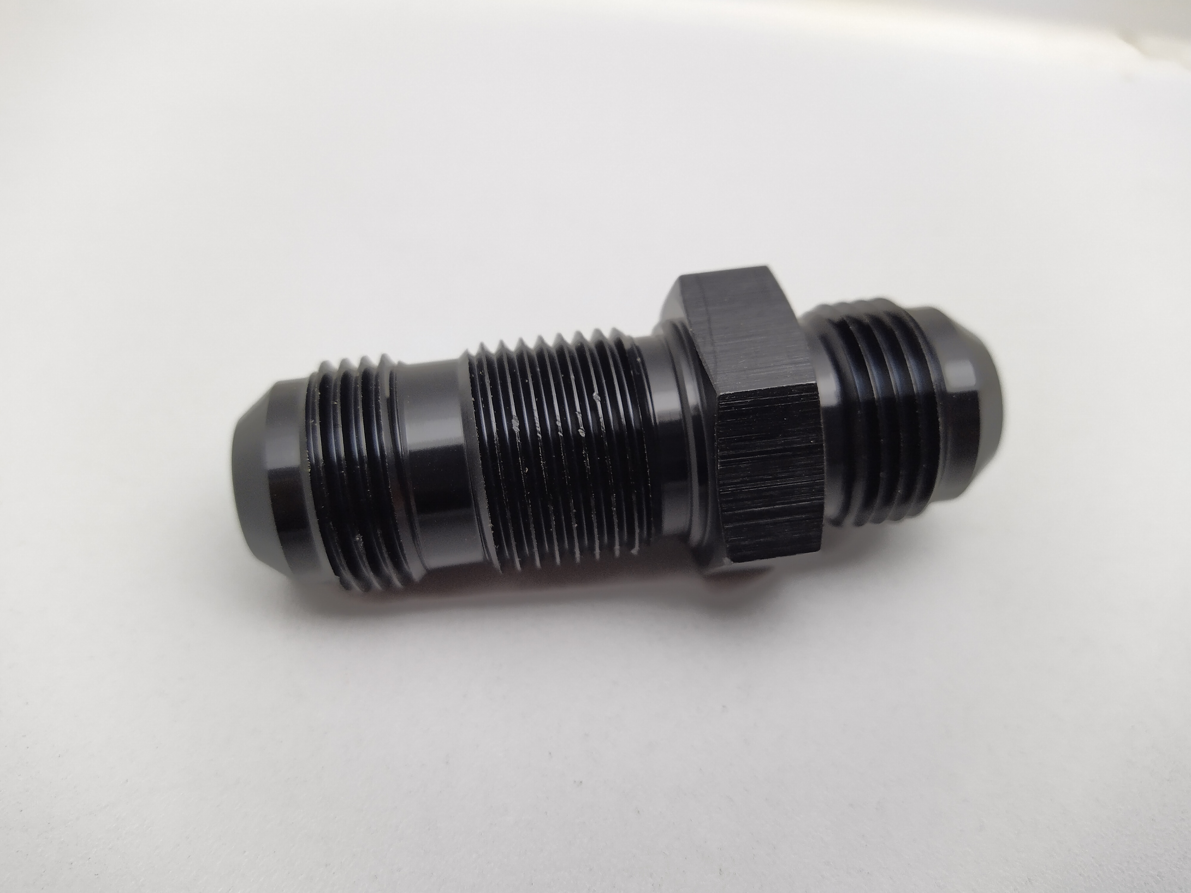 Schottwandverbinder gerade Dash 10  AN10 schwarz