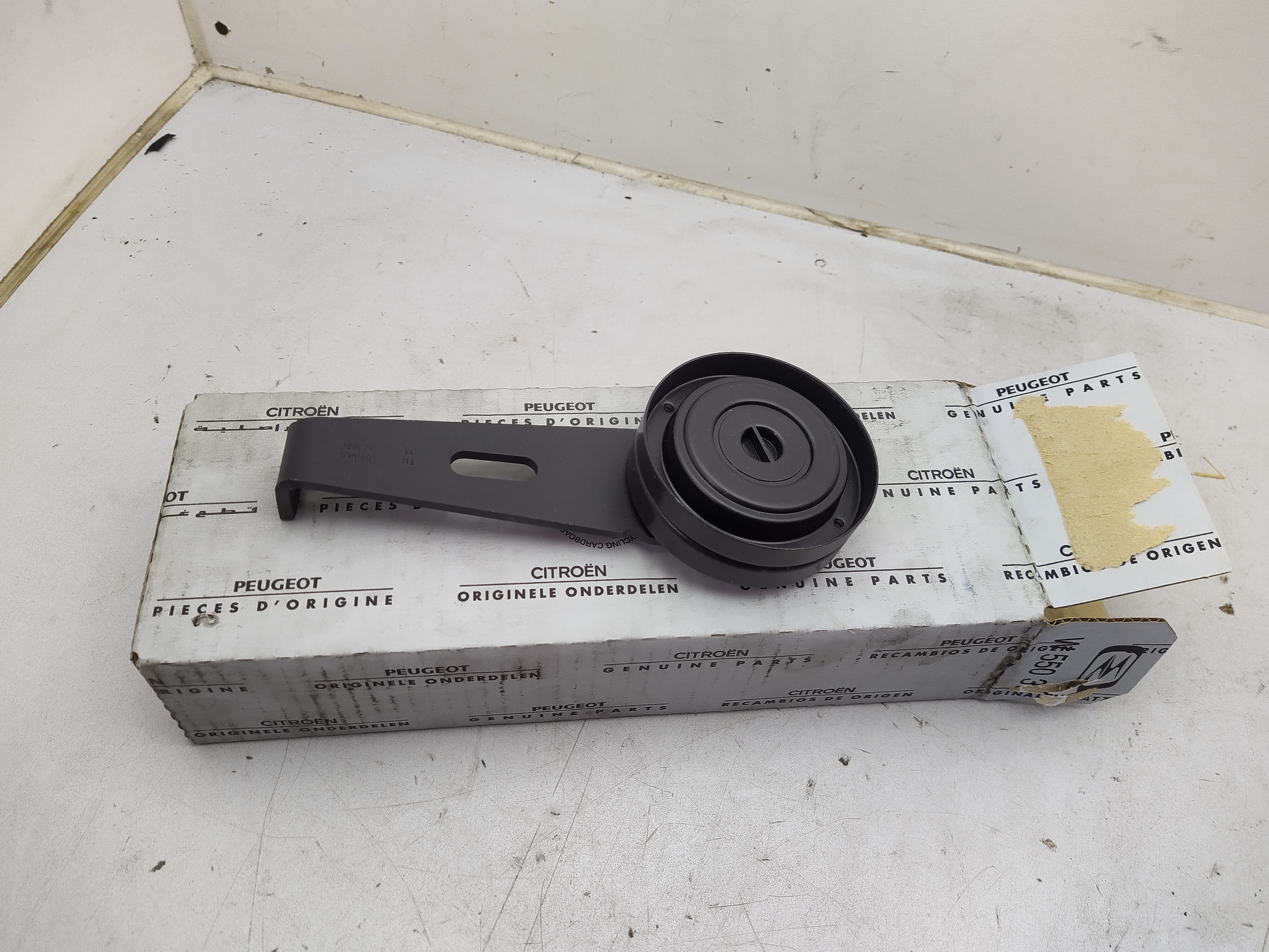 Citroen / Peugeot Spannrolle 85mm für Keilrippenriemen 575138 NEU NOS NEW