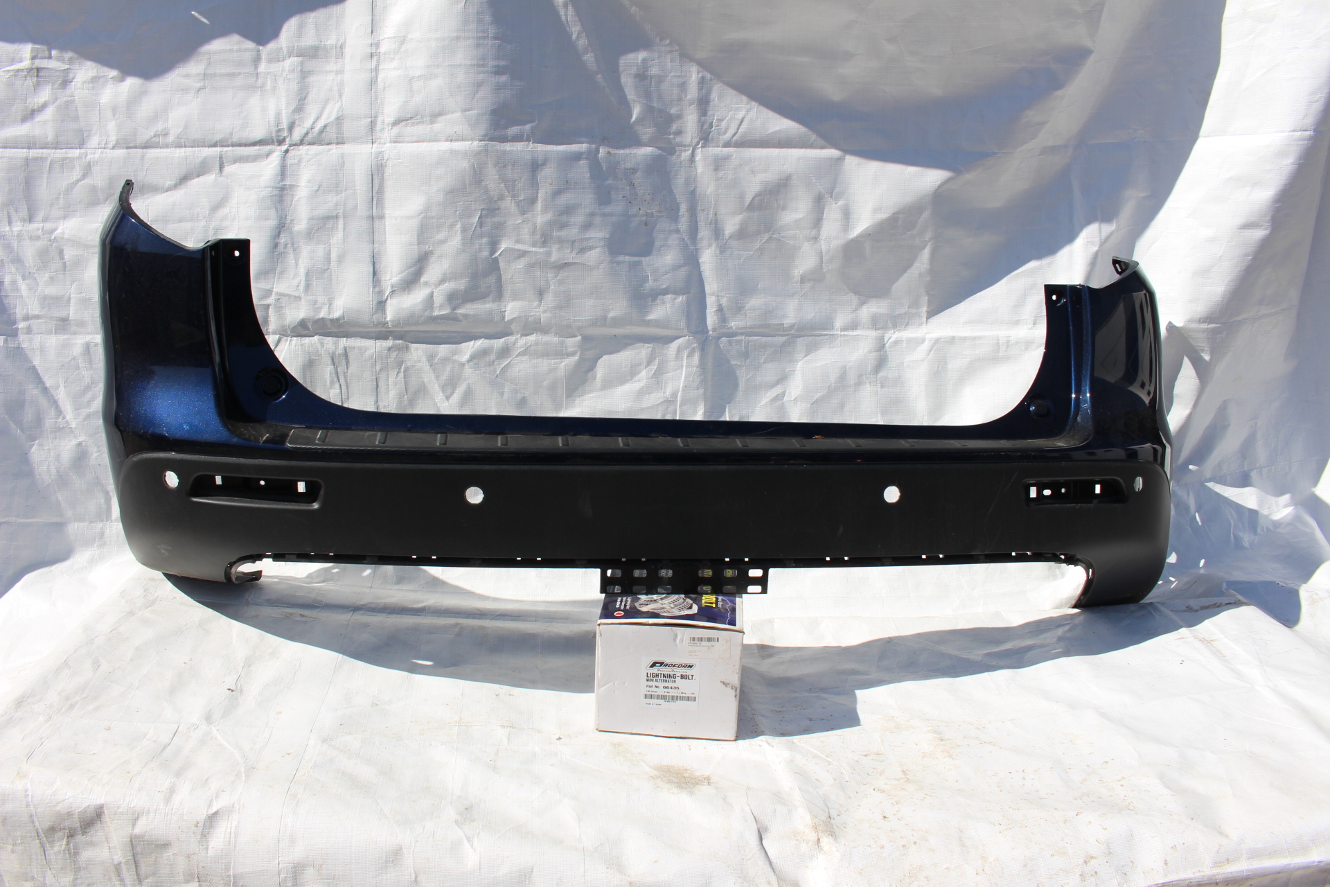 Original Suzuki Vitara II Stoßstange hinten 71811-54P PDC blau gebraucht